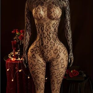 VALENTINES 💘 SPECIAL Black Lace Bodysuit